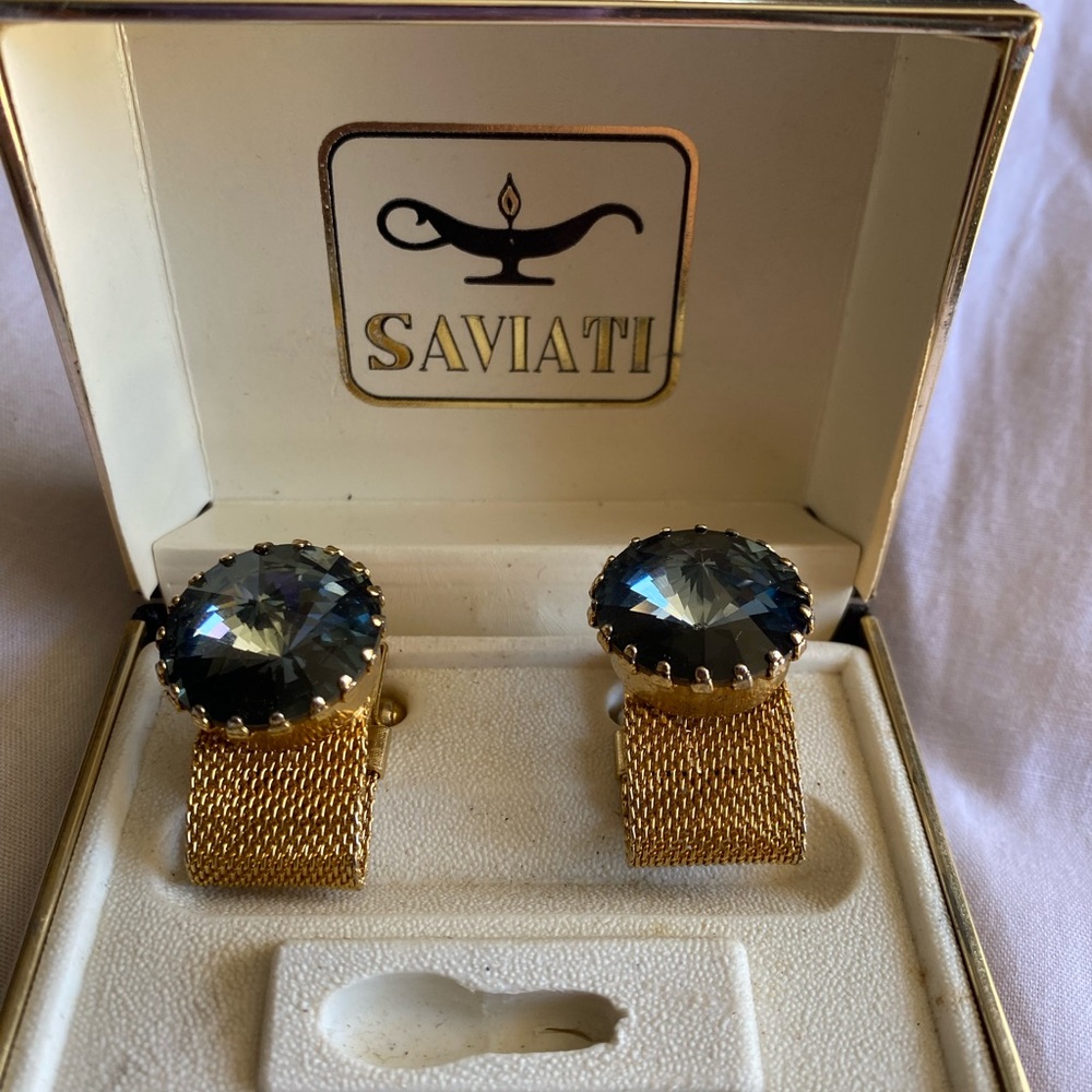Vintage cuff links